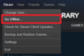 How to Set your Steam Status to Offline Mode