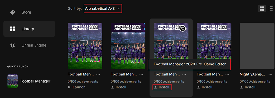 Football Manager 2024 Touch, Aplicações de download da Nintendo Switch, Jogos